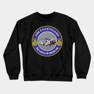 HM Coastguard Sikorsky S-92A Helicopter Crewneck Sweatshirt